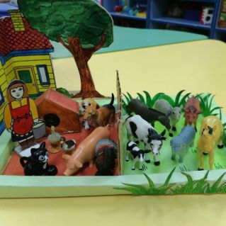 Макет "Домашние животные"