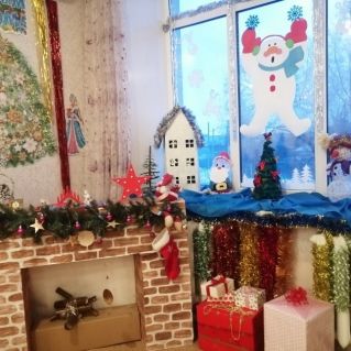 Новогодний мастер-класс " уголок - фотозона"