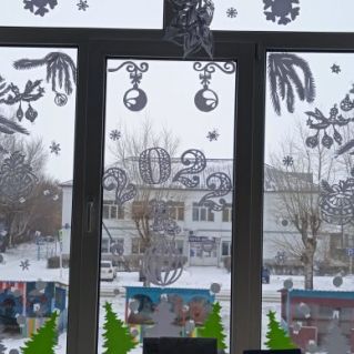 Сказка на окнах