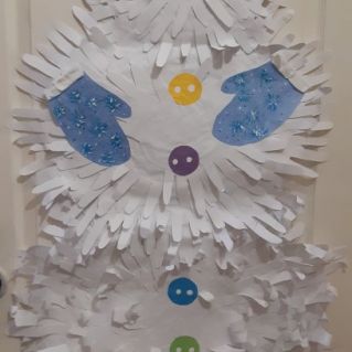 " Мой друг-снеговик"