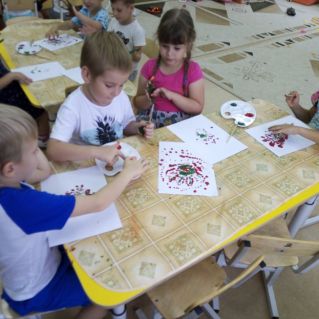 Гроздья рябины