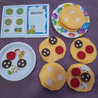 Сюжетно-ролевая игра "Пиццерия"