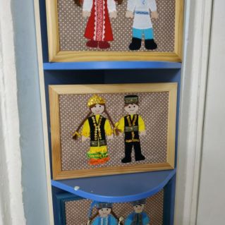 Дидактическое пособие "Костюмы народов Южного Урала: русские, татары, башкиры"