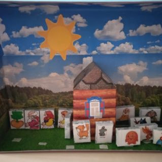 Театр на липучках "Колобок".