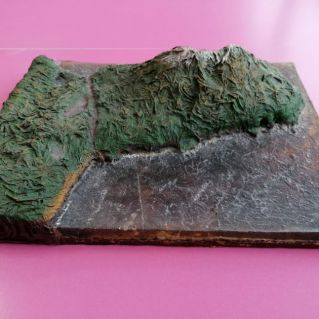 макет "Вулкан Богдан Хмельницкий" о. Итуруп