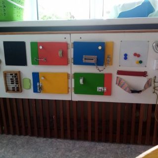 Наглядное пособие "Бизиборд"