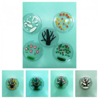 Дидактическая игра "Учим времена года"