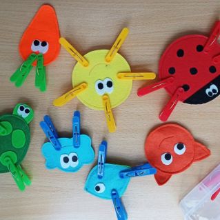 Игры с прищепками