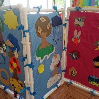 Развивающая ширма по познавательному развитию "Времена года"