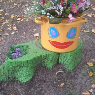 Сказочная клумба