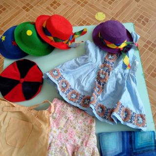 Уголок "Ряженье"