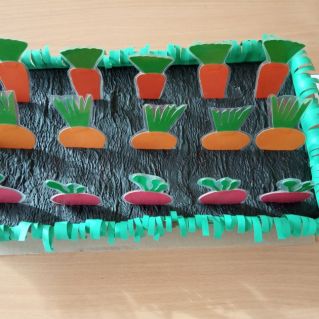 Дидактический материал " Наша грядка".