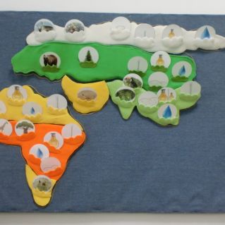 Карта климатических зон