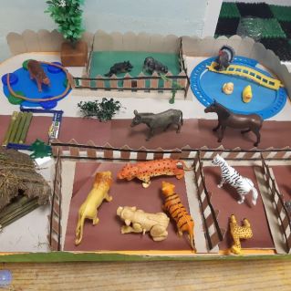 Макет " Зоопарк"