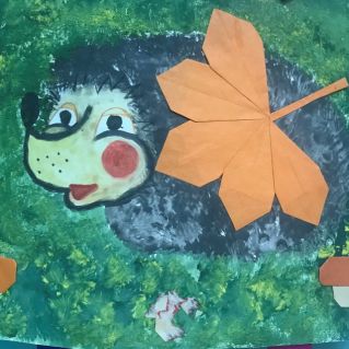 Ежик в лесу