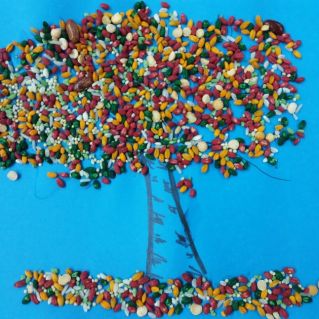 " Осеннее дерево"