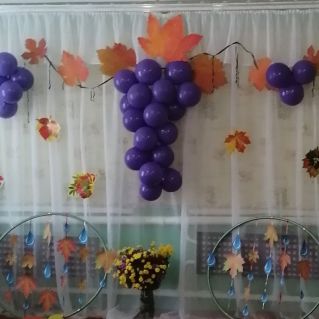 Праздничное оформление группы