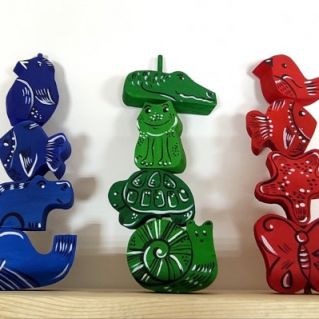 Пособие "Подбери животных по цвету"