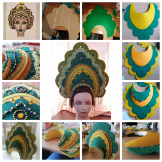 Создание кокошника