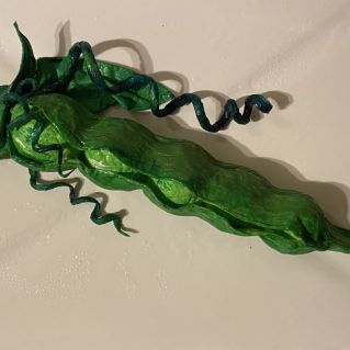 Дары осени. Горошек.