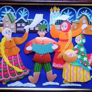 Панно "Ярмарка"