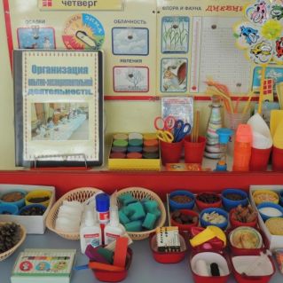 "Уголок экспериментирования в детском саду»