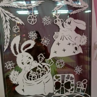 Новогоднее окно