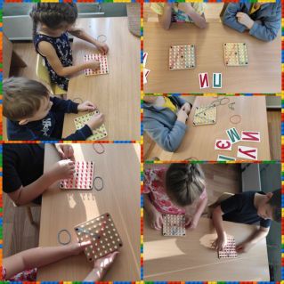 Дидактическое пособие в работе логопеда по закреплению образа букв: "Геоборд своими руками - составляем букв, слоги, а затем и слова"