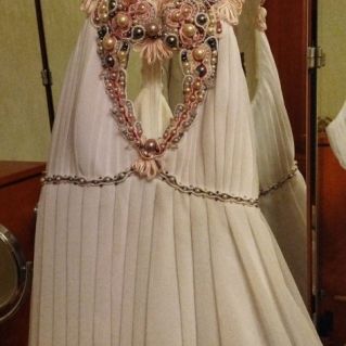 Свадебное платье для дочери,с ручной отделкой сутажной вышивкой