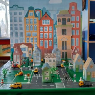 Макет по правилам дорожного движения "Безопасная улица"