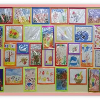 Тематическая выставка творческих работ "Красота осени"