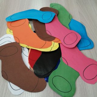 "Разложи носочки по парам"