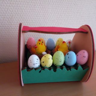 Творческая работа " Подарок на Пасху"