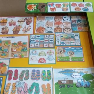 Дидактический материал "Развивающие игры на липучках"