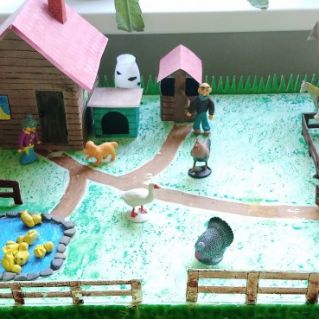 Макет "Домашние животные"