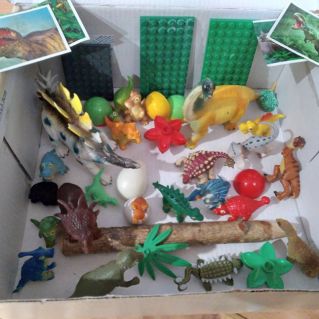 Макет "Мир динозавров"