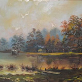 Картина "Осенний вечер"