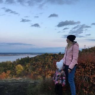 Осень в Ульяновске. Сквер Северный Венец.