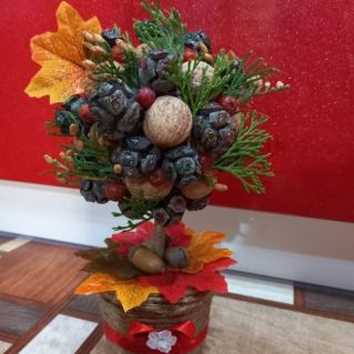 Осенний топиарий