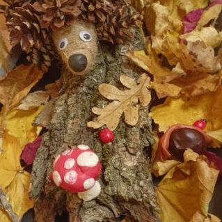 Ёжик в лесу