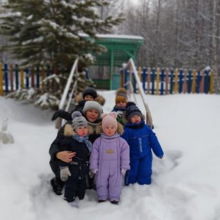 маленькие гости зимней сказки