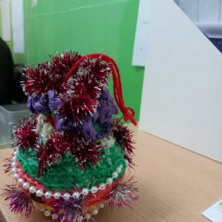 Новогодняя ёлочная игрушка