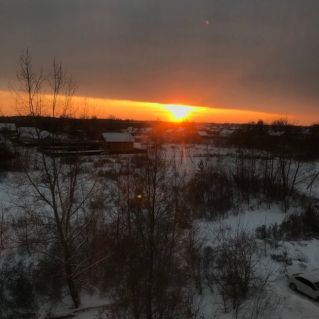 Зимний закат