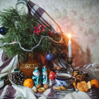 "Новогодний натюрморт"