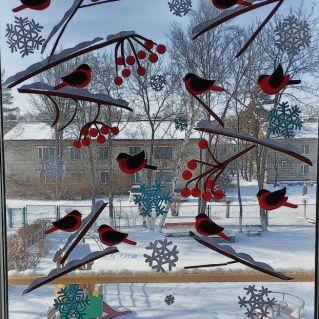 У нас за окном