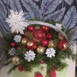 Новогодняя корзинка