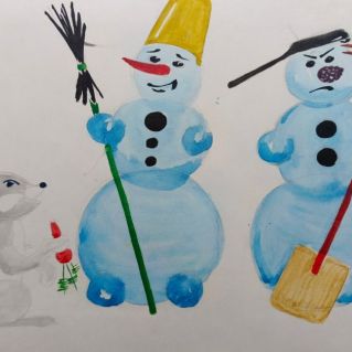 "Зимняя свежесть радостных дней"