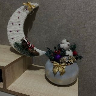 Новогодние подделки «Узоры зимней сказки»