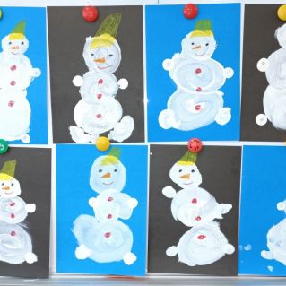 Весёлый Снеговик