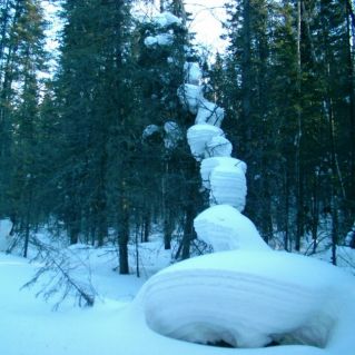 "Снежные ступеньки"